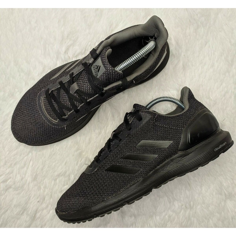 Adidas Cosmic 2 Mens Athletic Running Training Shoes Size 8.5 Black Gray